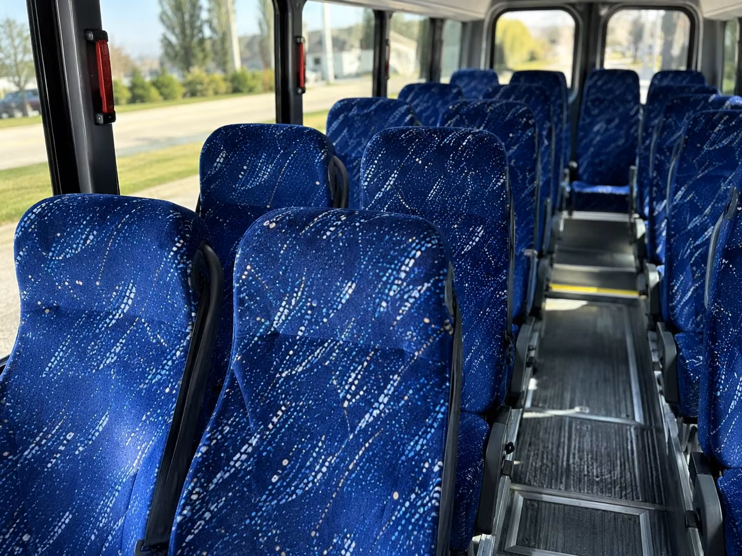 20 passenger minibus interior