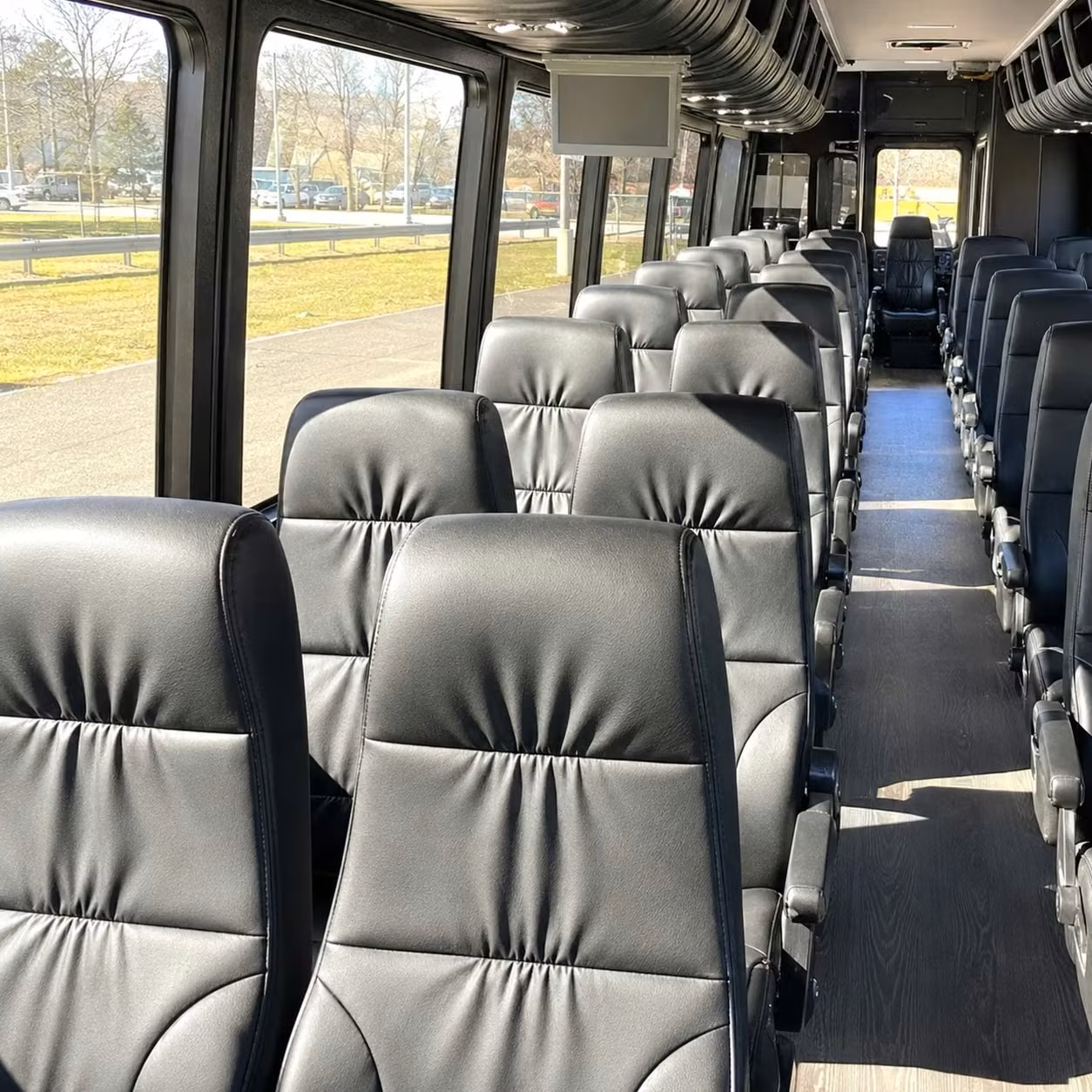 30 passenger minibus interior