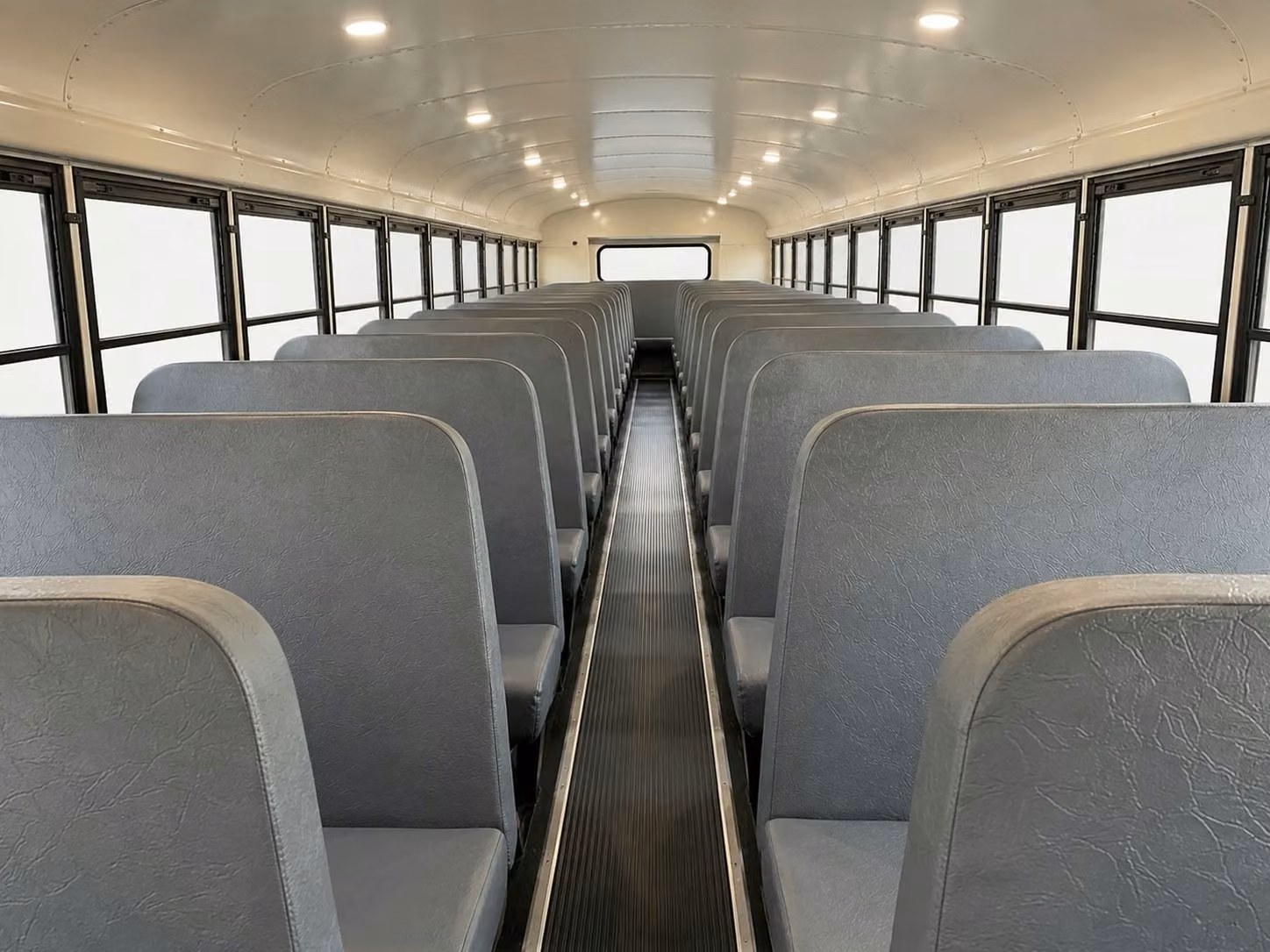 school bus interior
