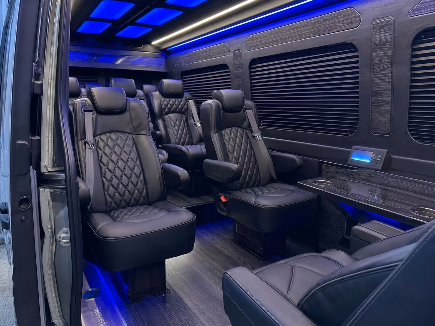 sprinter van transportation for groups and events across sunrise
